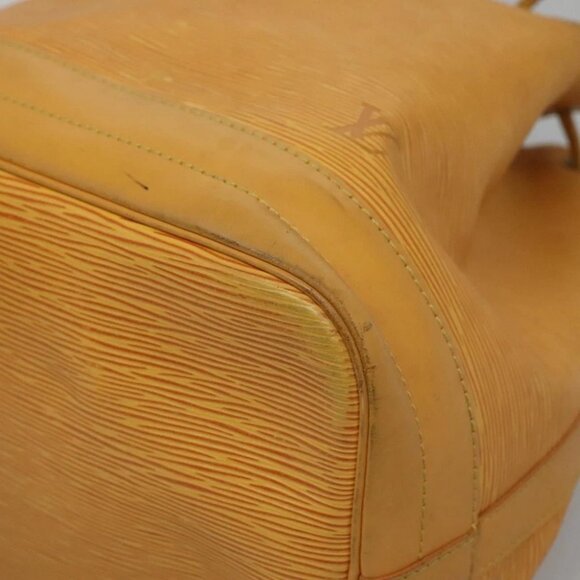 LOUIS VUITTON Epi Noe Shoulder Bag Tassili Yellow - Picture 10 of 15